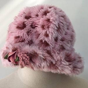 Size 4T Fuzzy Pink KATE MACK Hat